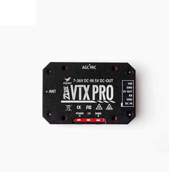 Zeus Vtx Pro 1,6 Вт 5,8 г 40-канальный питмод 25 МВт 400 МВт 800 МВт 1,6 Вт Регулируемый FPV Vtx Встроенный микрофон 7-36 В для Fpv дальнего действия
Zeus Vtx Pro 1,6 Вт 5,8 г 40-канальный питмод 25 МВт 400 МВт 800 МВт 1,6 Вт Регулируемый FPV Vtx Встроенный микрофон 7-36 В для Fpv дальнего действия