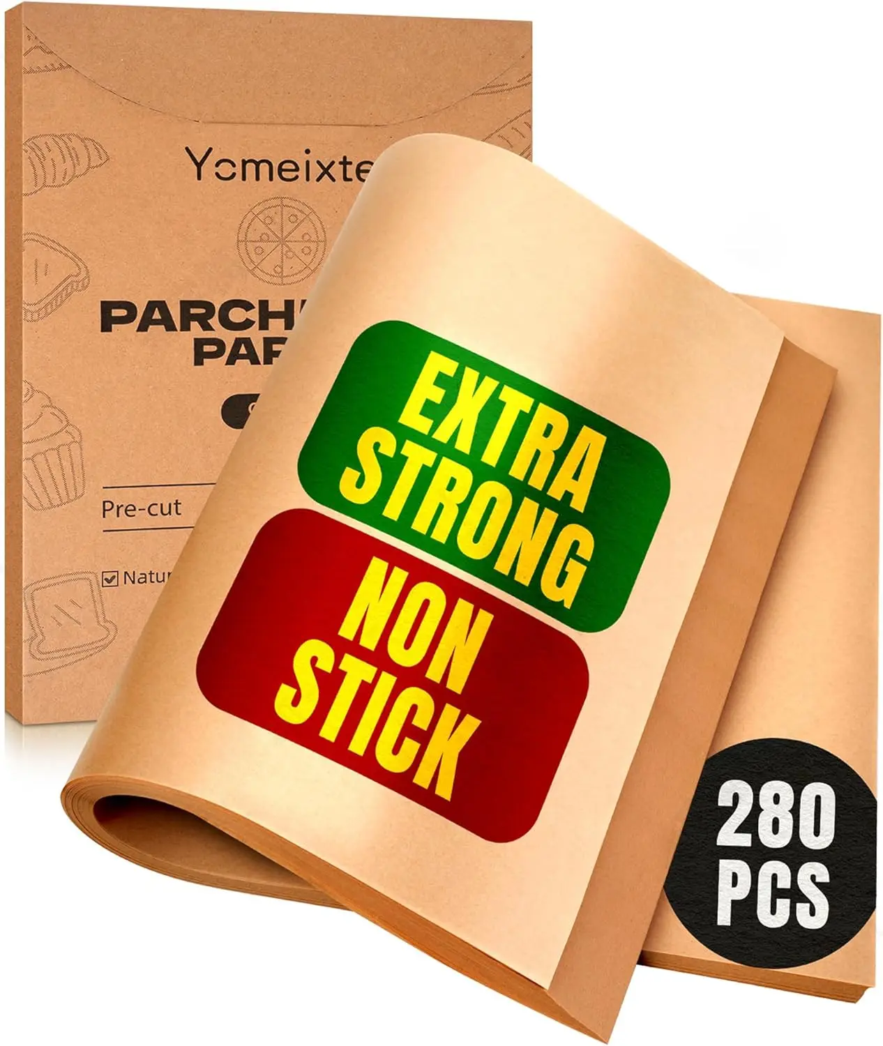 280 листов предварительно нарезанной небеленой бумаги для выпечки 9x13 дюймов для духовки, аэрофритюрницы, противня для печенья - антипригарная, жиростойкая, экологичная
280 листов предварительно нарезанной небеленой бумаги для выпечки 9x13 дюймов для духовки, аэрофритюрницы, противня для печенья - антипригарная, жиростойкая, экологичная