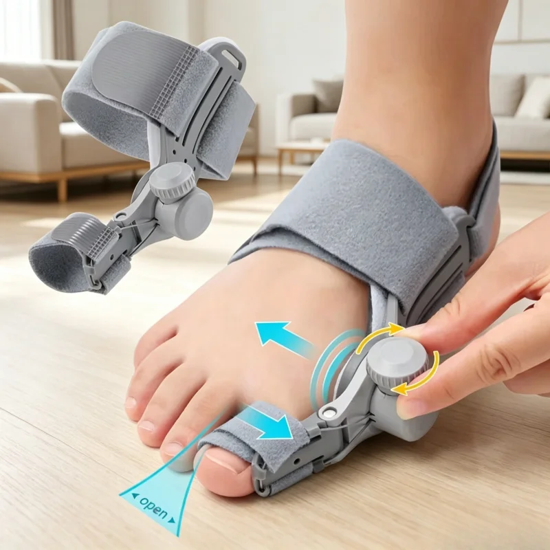 Adjustable Hallux Valgus Corrector Bunion Toe Protector Orthotic Tool Thumb Bone Straightener Foot Care
Adjustable Hallux Valgus Corrector Bunion Toe Protector Orthotic Tool Thumb Bone Straightener Foot Care