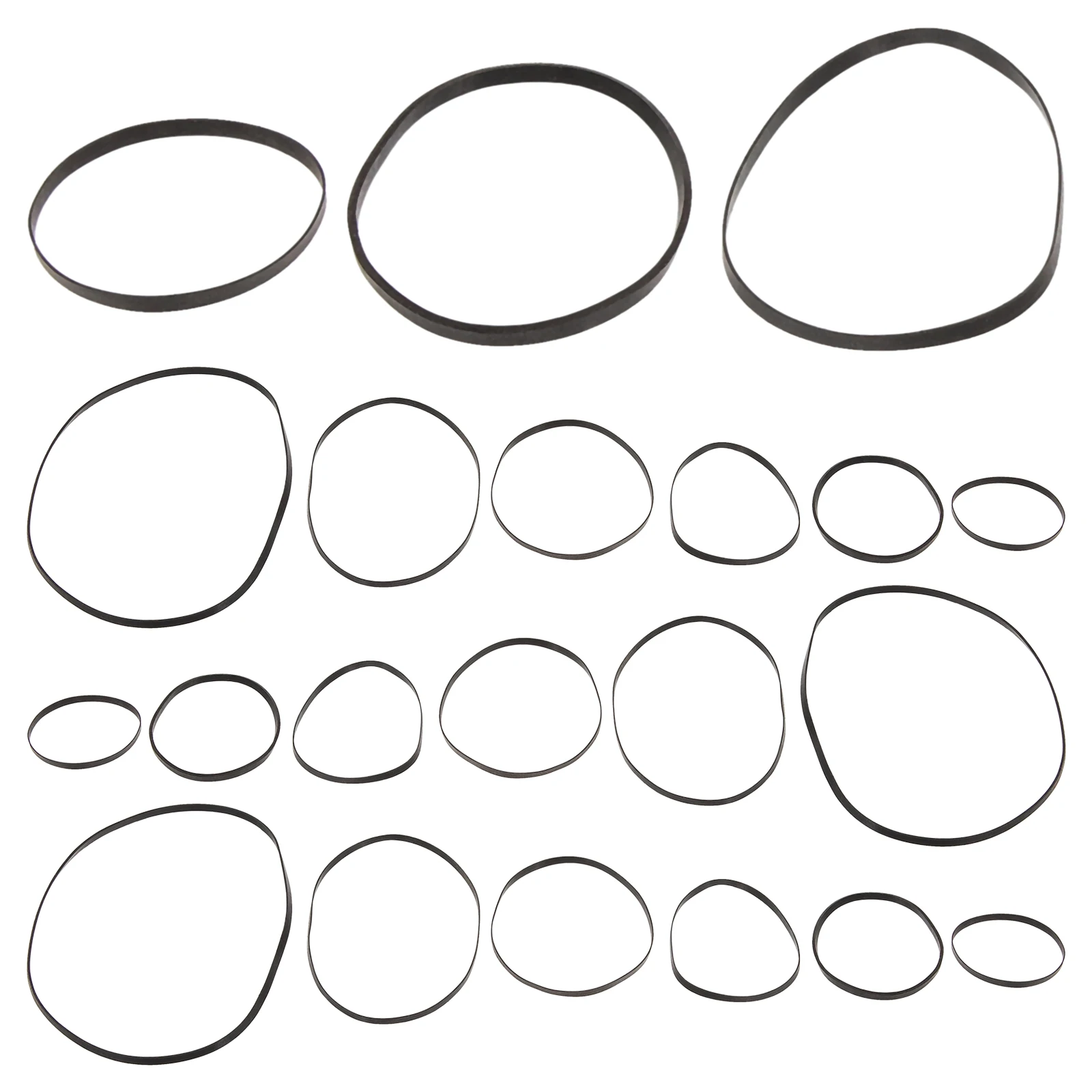 50 Pcs Tape Machine Belt for Recorders DVD Drive Recorder Rubber Belt Video Rubber Recorder Repair Replacement
50 Pcs Tape Machine Belt for Recorders DVD Drive Recorder Rubber Belt Video Rubber Recorder Repair Replacement
