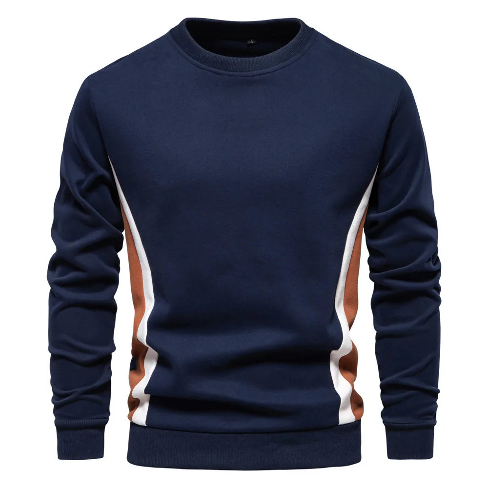 2024 Autumn New Long Sleeved Patchwork Hoodie Men's Casual Slim Fit Round Neck Sports Pullover
2024 Autumn New Long Sleeved Patchwork Hoodie Men's Casual Slim Fit Round Neck Sports Pullover