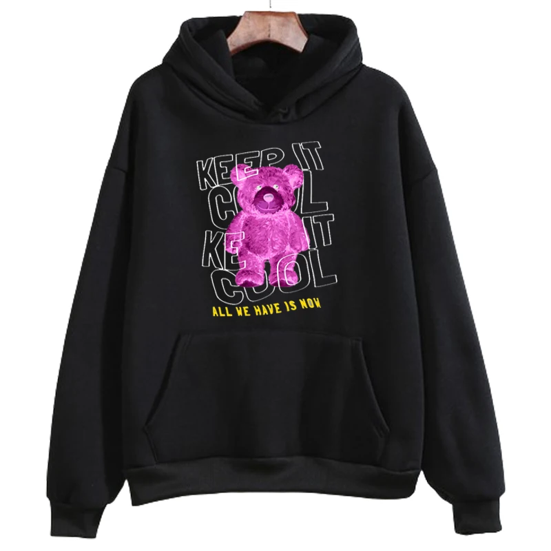 Cartoon Bear Graphic Printed Hoodies Fashion Women Casual Streetwear Sweatshirt Tops Autumn O-Neck Harajuku Pullover Clothes
Cartoon Bear Graphic Printed Hoodies Fashion Women Casual Streetwear Sweatshirt Tops Autumn O-Neck Harajuku Pullover Clothes