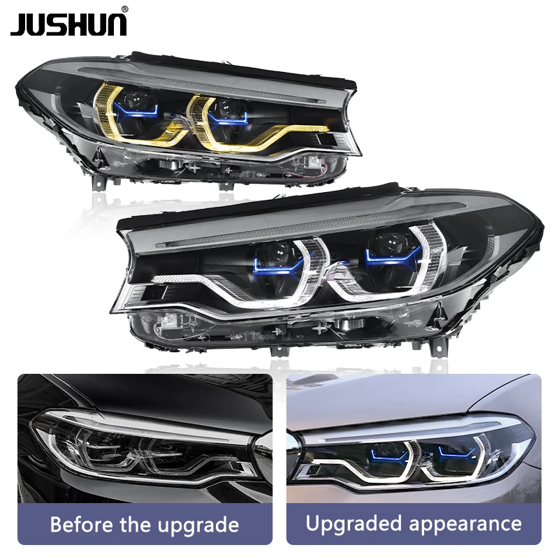 JUSHUN LED Headlight Assembly for 5 Series G30 G38 2018-2020 Car Front Lights Automotive Head Lamp
JUSHUN LED Headlight Assembly for 5 Series G30 G38 2018-2020 Car Front Lights Automotive Head Lamp