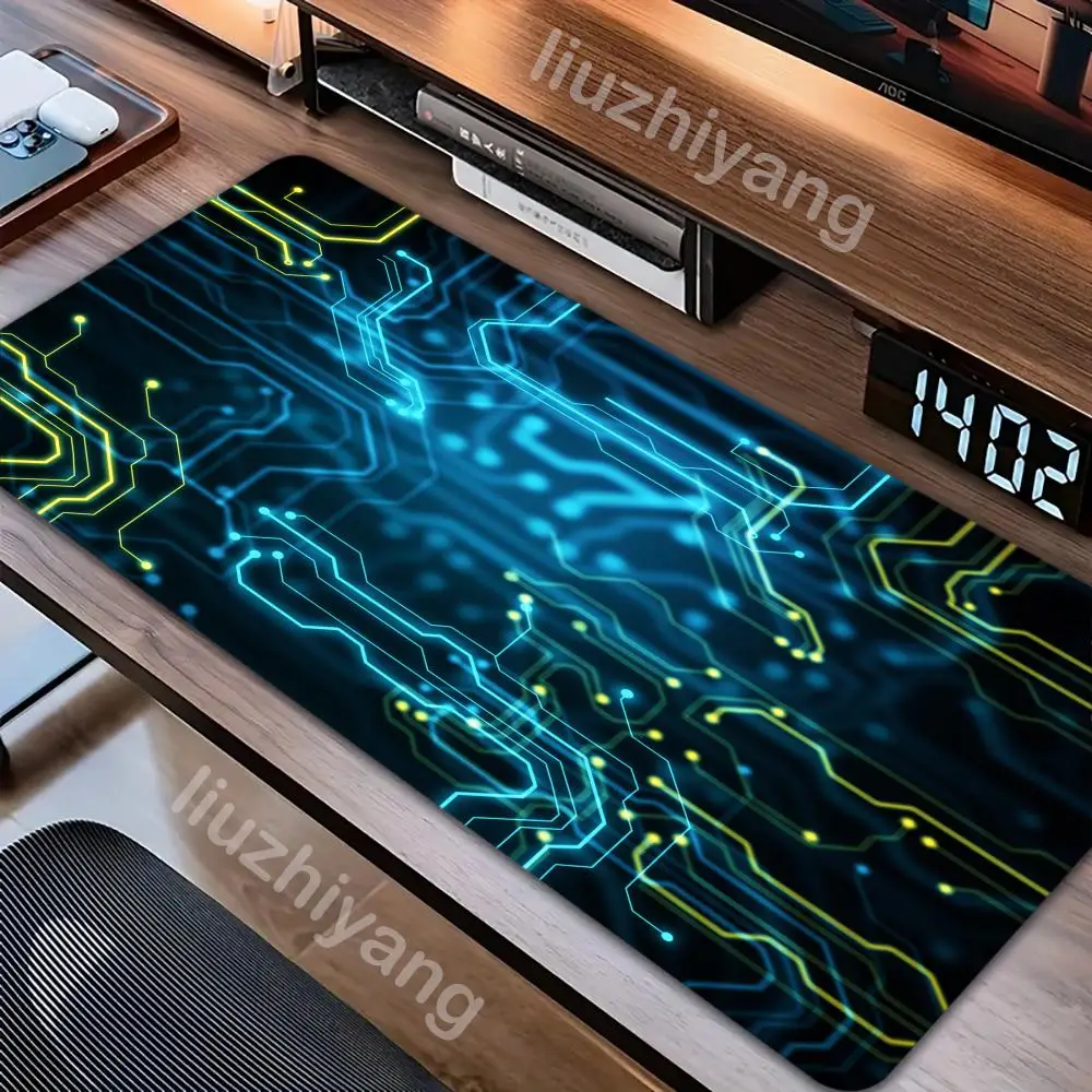 Internal circuit motherboard mouse pad large computer office gaming desk pad XXL rubber anti-slip gaming keyboard mouse pad
Internal circuit motherboard mouse pad large computer office gaming desk pad XXL rubber anti-slip gaming keyboard mouse pad