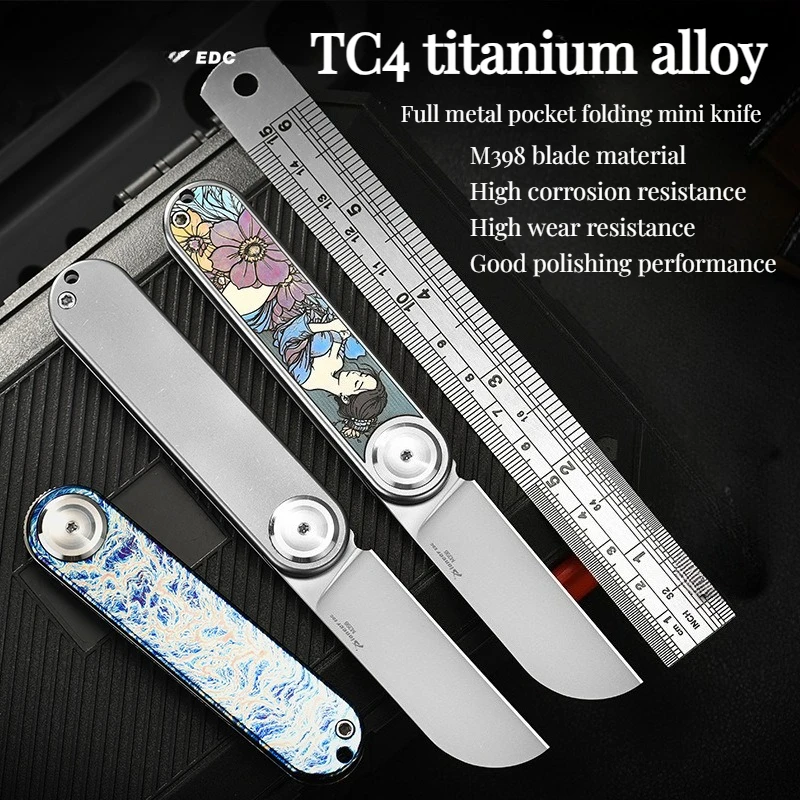 Titanium Alloy Folding Mini Cutting Tool M398 Outdoor Portable Cutting Rope Emergency Tool Premium Gift
Titanium Alloy Folding Mini Cutting Tool M398 Outdoor Portable Cutting Rope Emergency Tool Premium Gift