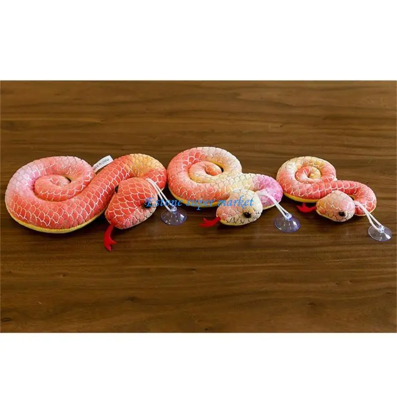 090B Fashionable Snake Hanging Ornament Charm Accessory with Vibranting Color and Gold Accent Sturdy PP Cotton Materials
090B Fashionable Snake Hanging Ornament Charm Accessory with Vibranting Color and Gold Accent Sturdy PP Cotton Materials