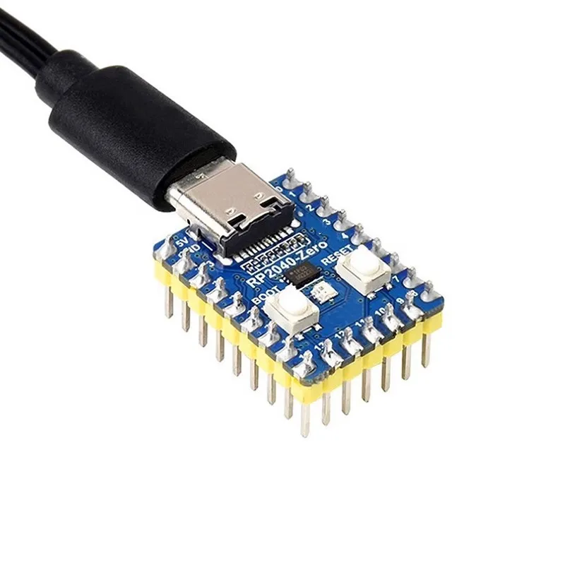 RP2040 Zero Development Board Compatible with Raspberry Pi Pico Dual Core Microcontroller Learning Board for Arduino