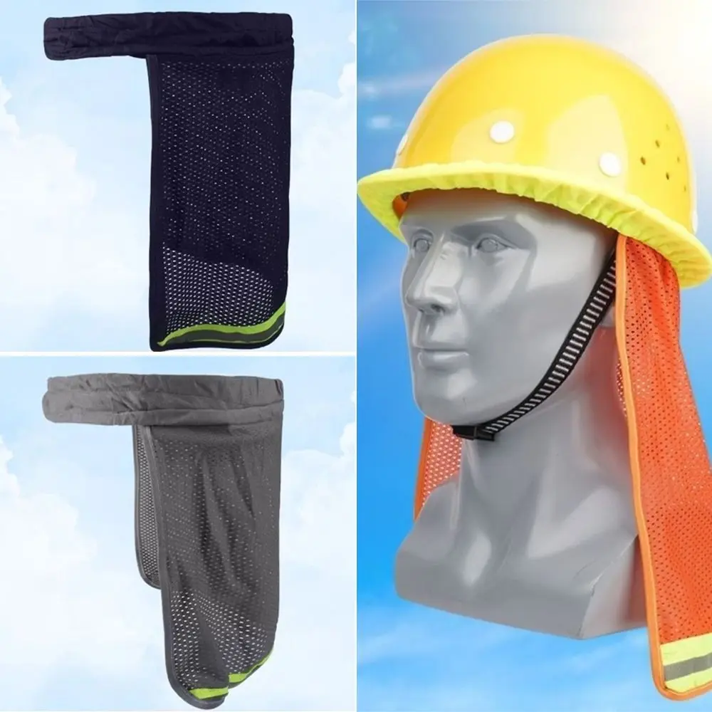 With Reflective Stripe Safety Hat Cap Visor Sun-proof Breathable Hard Hat Sun Shade Neck Shield Sun Visor Curtain Work Accessory
With Reflective Stripe Safety Hat Cap Visor Sun-proof Breathable Hard Hat Sun Shade Neck Shield Sun Visor Curtain Work Accessory