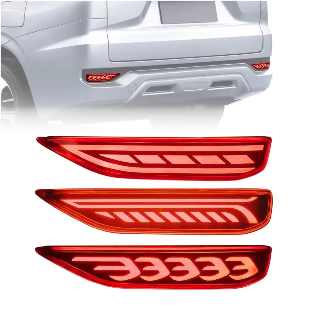 for Mitsubishi Xpander 2018-2020 Car Led Fog Light Modification Driving Brake Light DRL Rear Bumper Lamp Reflector Accessories
for Mitsubishi Xpander 2018-2020 Car Led Fog Light Modification Driving Brake Light DRL Rear Bumper Lamp Reflector Accessories