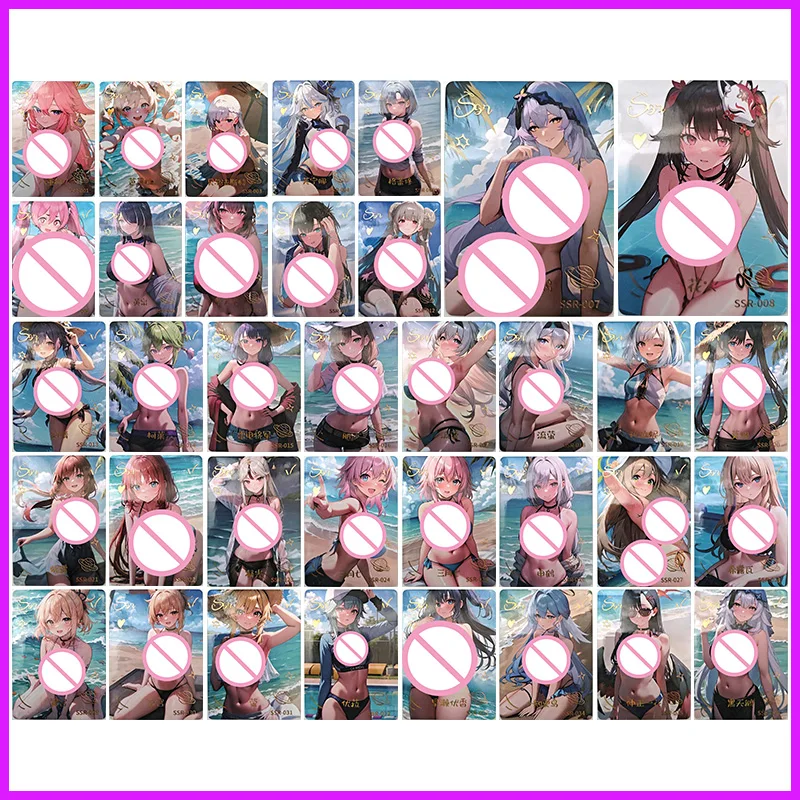 Аниме Goddess Story Редкая коллекционная карта SSR Yae Miko Griseo Sparkle Kafka Firefly Nilou Yoimiya Lumine Eula игрушки для мальчиков подарок
Аниме Goddess Story Редкая коллекционная карта SSR Yae Miko Griseo Sparkle Kafka Firefly Nilou Yoimiya Lumine Eula игрушки для мальчиков подарок