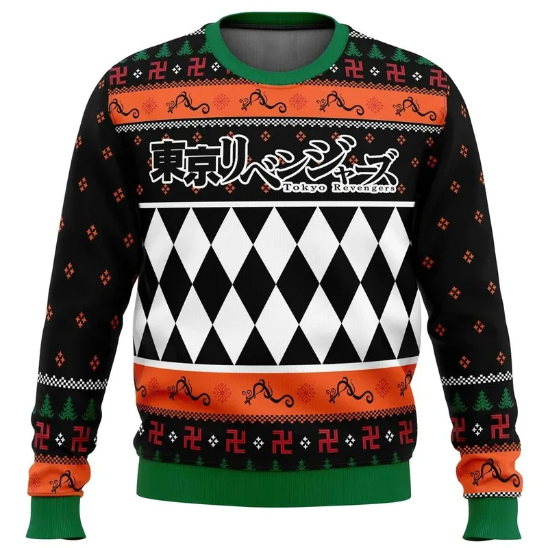 Buddhist symbol Tokyo Avenger Ugly Christmas Gift Santa Claus pullover Men 3D Sweatshirt and top Autumn and Winter
Buddhist symbol Tokyo Avenger Ugly Christmas Gift Santa Claus pullover Men 3D Sweatshirt and top Autumn and Winter