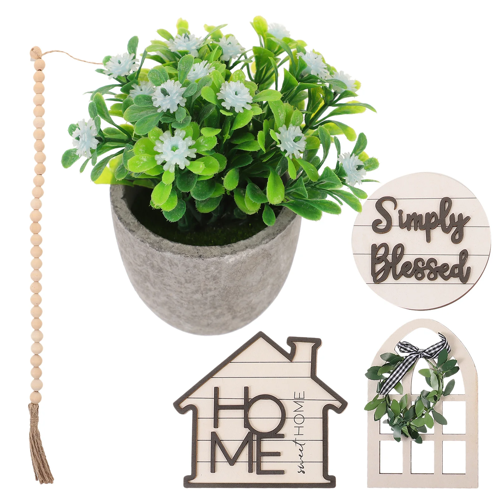 1Set Farmhouse Tiered Tray Decor Rustic Wooden Signs Fresh Spring Summer Table Adornment for Kitchen Mantel Shelf Party
1Set Farmhouse Tiered Tray Decor Rustic Wooden Signs Fresh Spring Summer Table Adornment for Kitchen Mantel Shelf Party