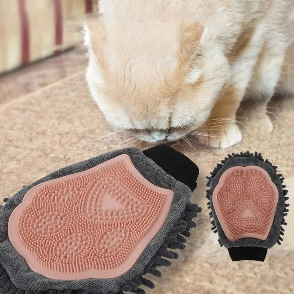 Double Sided Dog Cat Bath Massage Gloves Grooming Massage Removes Hairs Fur Cat Deshedding Comb Quick Water Absorption Pet Comb
Double Sided Dog Cat Bath Massage Gloves Grooming Massage Removes Hairs Fur Cat Deshedding Comb Quick Water Absorption Pet Comb