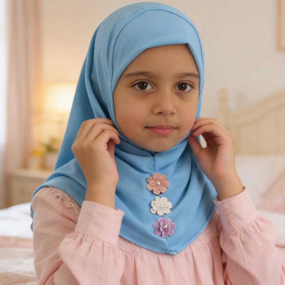 12PCS/Set Amira for 2-8 Years Kids Girls Hijab Muslim Flower Instant Scarf Islam Turban Niqab Nikab Head Wrap Headscarf Hat Cap
12PCS/Set Amira for 2-8 Years Kids Girls Hijab Muslim Flower Instant Scarf Islam Turban Niqab Nikab Head Wrap Headscarf Hat Cap