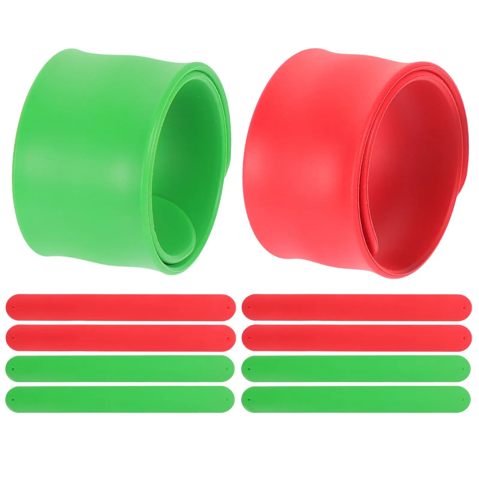12 Pcs Wrapping Paper Storage Slap Bracelet for Holder Band Strip Bands Clips Silicone Christmas
12 Pcs Wrapping Paper Storage Slap Bracelet for Holder Band Strip Bands Clips Silicone Christmas