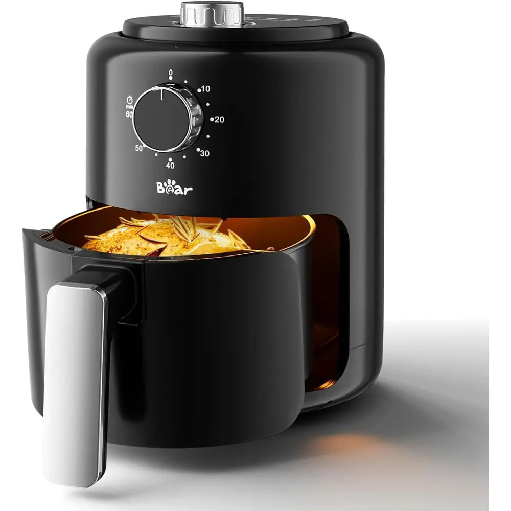 Small Air Fryer 2.1 QT, Mini Adjustable Time & Temp Control, Compact Size Space Saving, Quick Meals Snack for 1-2 People.
Small Air Fryer 2.1 QT, Mini Adjustable Time & Temp Control, Compact Size Space Saving, Quick Meals Snack for 1-2 People.