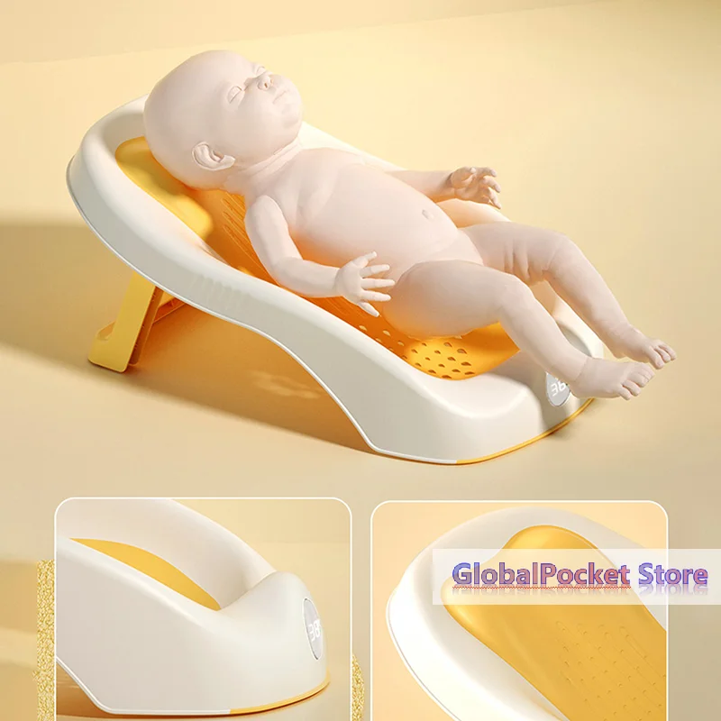 Foldable Baby Bath Seat - Non-Slip PP Shower Net Support, Ergonomic Backrest Design, Easy-Clean Christmas Gift For Toddlers
Foldable Baby Bath Seat - Non-Slip PP Shower Net Support, Ergonomic Backrest Design, Easy-Clean Christmas Gift For Toddlers
