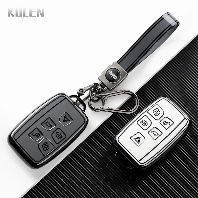 New TPU Car Key Case Cover For Land Rover Range Rover Sport Evoque Freelander Velar Discovery 4 Jaguar XE XJ XF Guitar Shell Fob
New TPU Car Key Case Cover For Land Rover Range Rover Sport Evoque Freelander Velar Discovery 4 Jaguar XE XJ XF Guitar Shell Fob