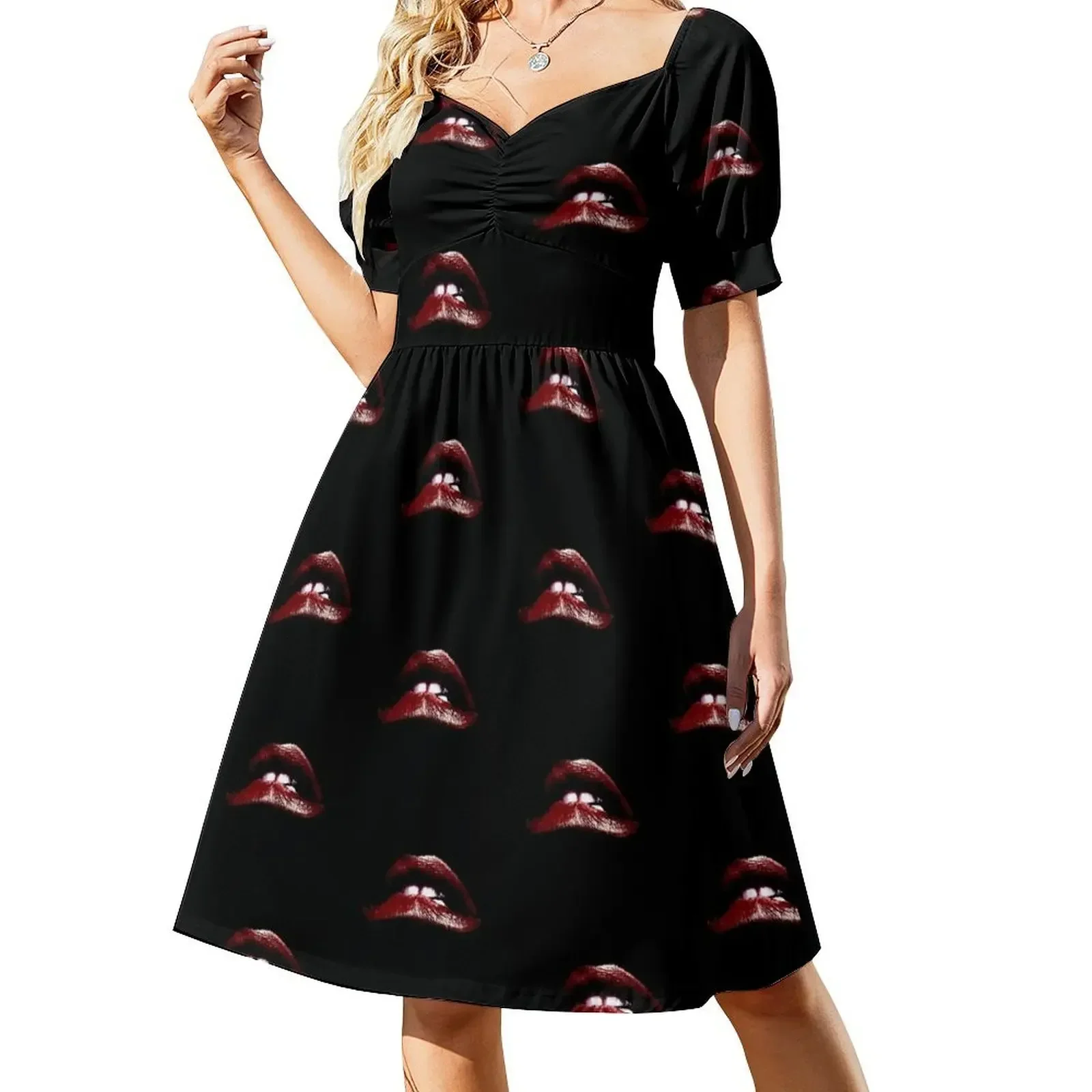 A Different Set of Jaws Short-Sleeved Dress summer dress woman 2025 trendy Women's summer suit beach dress
A Different Set of Jaws Short-Sleeved Dress summer dress woman 2025 trendy Women's summer suit beach dress