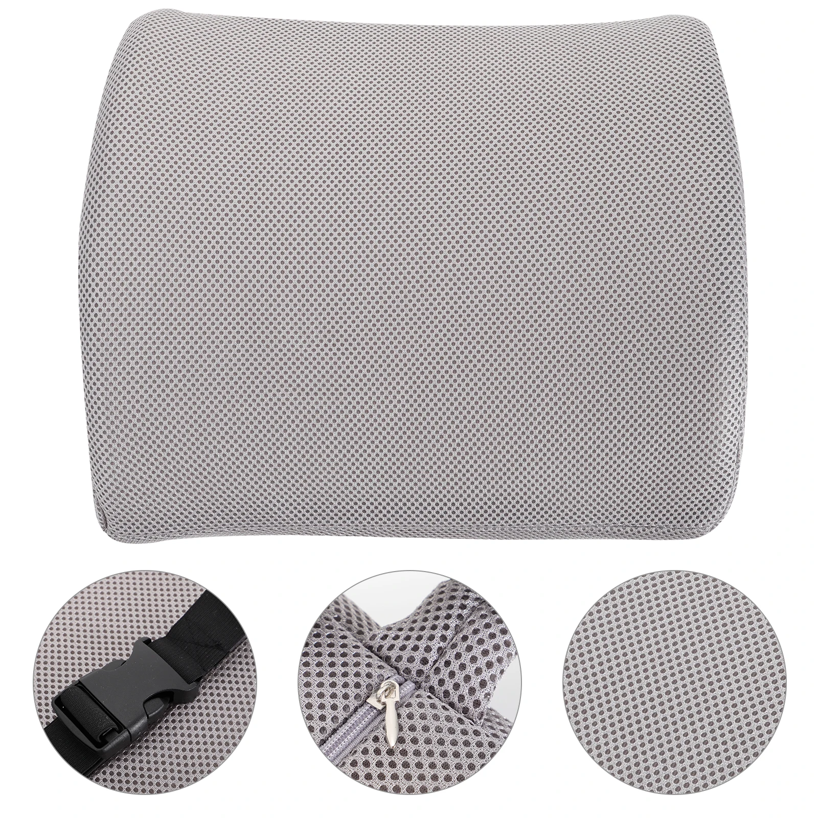 Waist Pad Pillow Back Cushion Breathable Comfort Lumbar Support Car Seat Office Use Ergonomic Design Detachable Cover Easy Clean
Waist Pad Pillow Back Cushion Breathable Comfort Lumbar Support Car Seat Office Use Ergonomic Design Detachable Cover Easy Clean