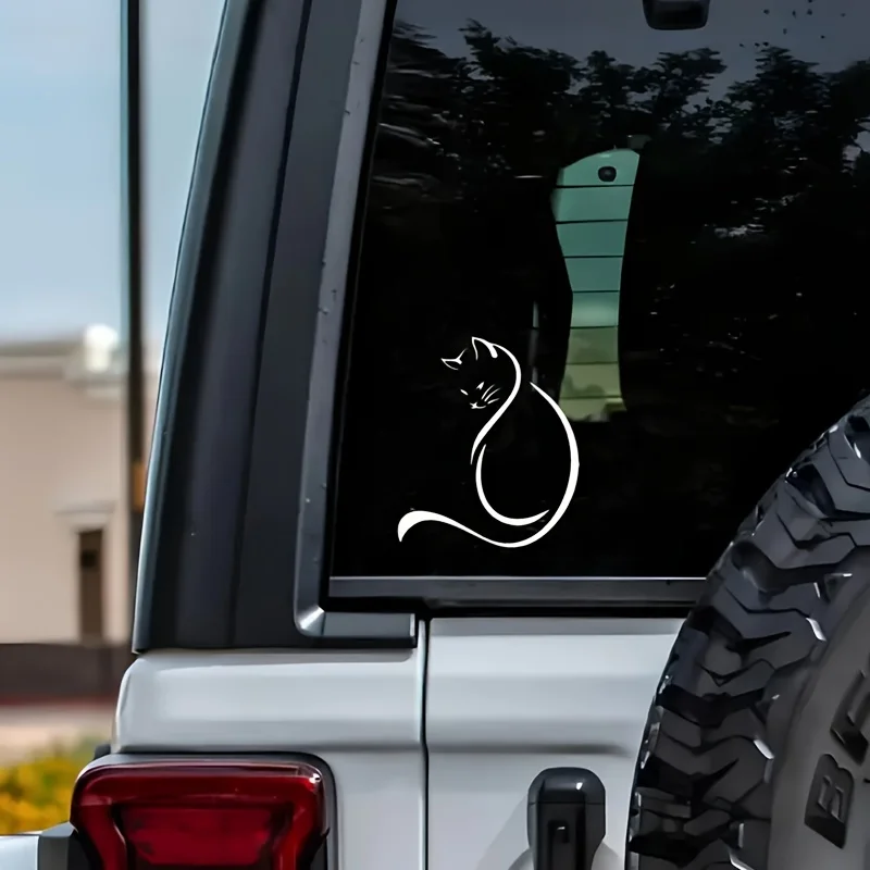 1pc Line Art Cute Cat Minimalist Vinyl Sticker for Car Rear Window Laptop Motorcycle Decor
1pc Line Art Cute Cat Minimalist Vinyl Sticker for Car Rear Window Laptop Motorcycle Decor