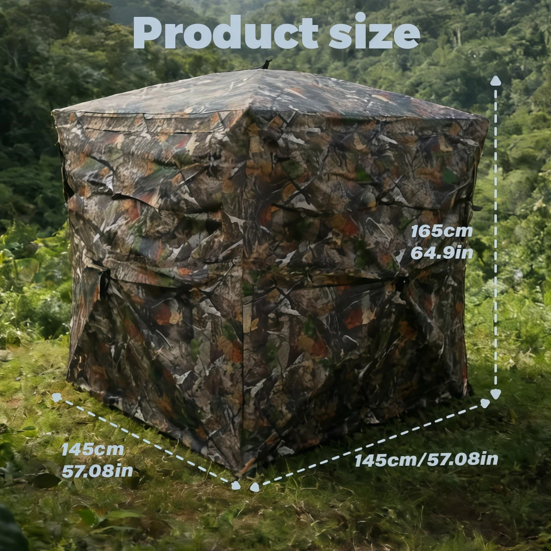 Камуфляжная раскладная охотничья палатка-укрытие для охоты на оленей, индейку, уток, для стрельбы из лука, с местом для хранения, простая установка, для использования на открытом воздухе
Камуфляжная раскладная охотничья палатка-укрытие для охоты на оленей, индейку, уток, для стрельбы из лука, с местом для хранения, простая установка, для использования на открытом воздухе