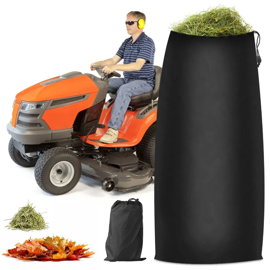 Lawn Tractor Leaf Bag 54 Cubic Feet Standard Garden Waste Collection Bag with 112in Opening
Lawn Tractor Leaf Bag 54 Cubic Feet Standard Garden Waste Collection Bag with 112in Opening