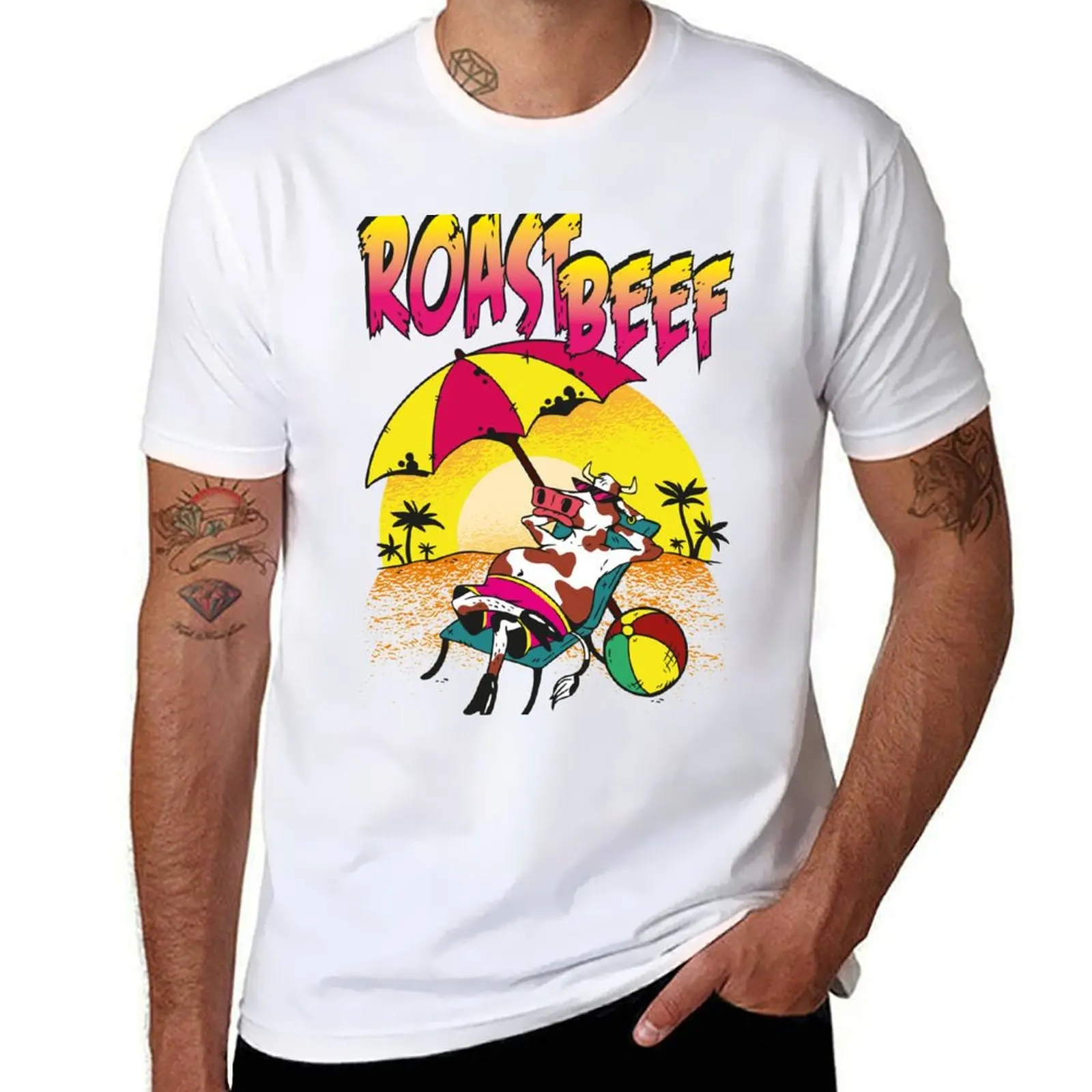 Roast beef 80s style T-Shirt oversized graphic tee T-shirts oversize Men's t-shirt
Roast beef 80s style T-Shirt oversized graphic tee T-shirts oversize Men's t-shirt