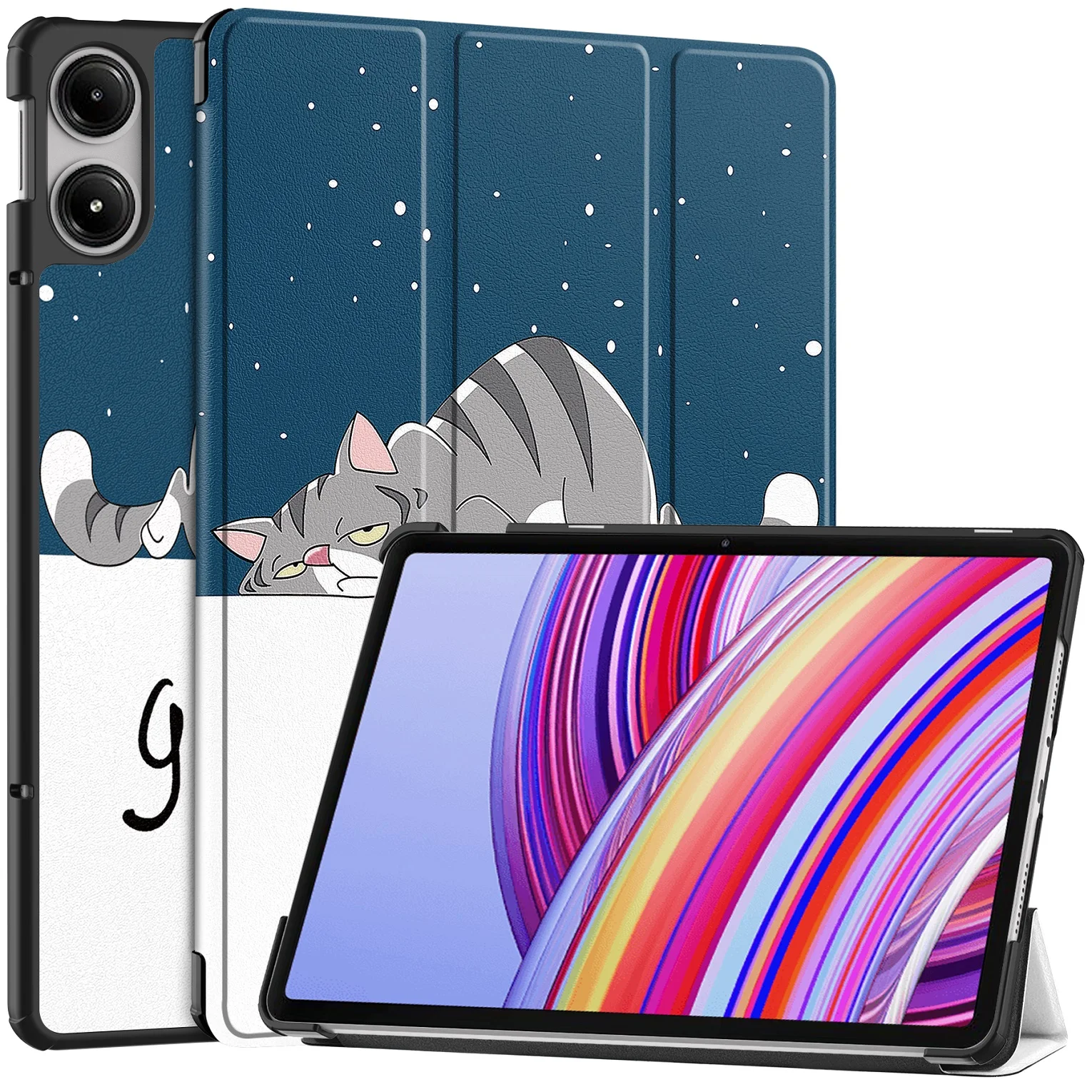 For Xiaomi Redmi Pad Pro / Redmi Pad Pro 5G / Poco Pad Auto Wake / Sleep Tablet Case Trifold Stand Pattern Printed Leather Cover
For Xiaomi Redmi Pad Pro / Redmi Pad Pro 5G / Poco Pad Auto Wake / Sleep Tablet Case Trifold Stand Pattern Printed Leather Cover