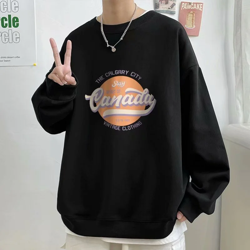 Men Long Sleeve Sweatshirts Fashion Fun Letter Print Sweatshirt Oversize Loose Crew Neck Pullover Sweatshirts Plus Size M-8XL
Men Long Sleeve Sweatshirts Fashion Fun Letter Print Sweatshirt Oversize Loose Crew Neck Pullover Sweatshirts Plus Size M-8XL