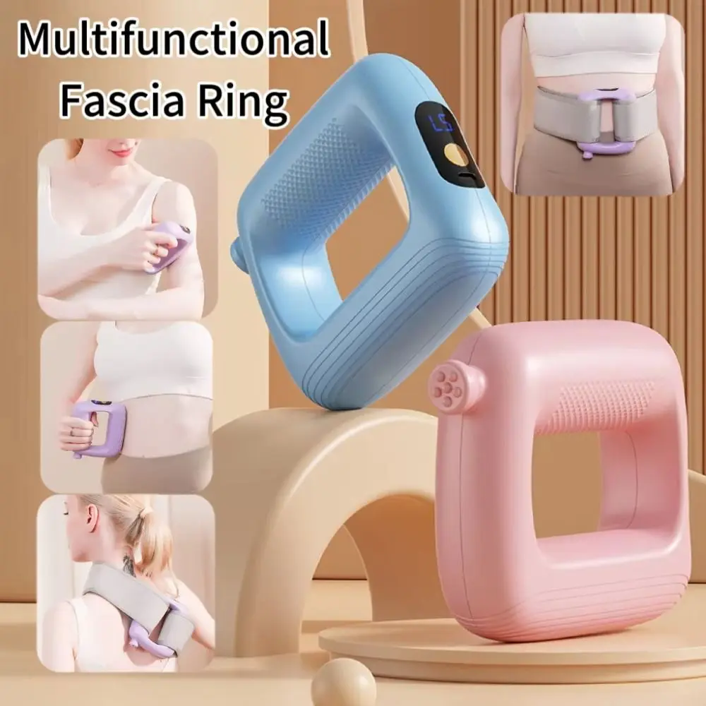 Professional 5-Speed Full-Body Fascia Ring Multifunctional Handheld Fascial Massage Ring Mini Fascia Massager Home Gym
Professional 5-Speed Full-Body Fascia Ring Multifunctional Handheld Fascial Massage Ring Mini Fascia Massager Home Gym