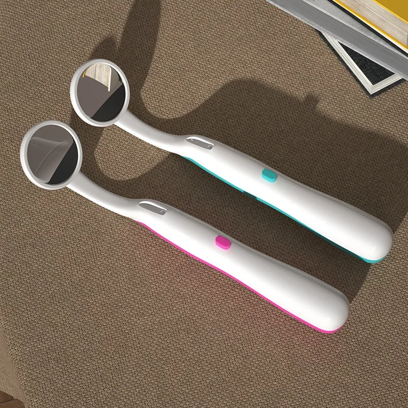 20Pcs Dental Mouth Mirrors With LED Light Handheld Anti-fog Intraoral Mirror Portable Reusable Oral Hygiene Clean Dentist Tools
20Pcs Dental Mouth Mirrors With LED Light Handheld Anti-fog Intraoral Mirror Portable Reusable Oral Hygiene Clean Dentist Tools