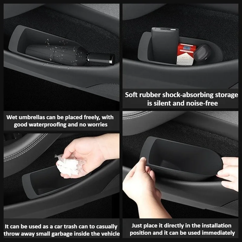 Мусорный бак для Tesla Model Y Juniper/Model 3 2025, ведра для хранения водителей, пассажирские двери, ящик для хранения автомобильных аксессуаров
Мусорный бак для Tesla Model Y Juniper/Model 3 2025, ведра для хранения водителей, пассажирские двери, ящик для хранения автомобильных аксессуаров
