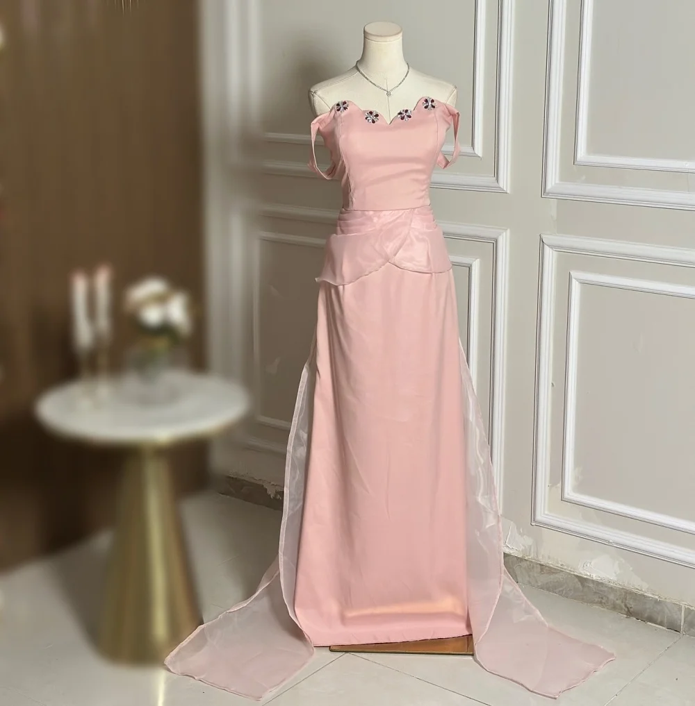 Customized High Quality Formal Evening Dress Rhinestone Off-the-shoulder Long Dresses Bespoke Occasion Party Gown Charming
Customized High Quality Formal Evening Dress Rhinestone Off-the-shoulder Long Dresses Bespoke Occasion Party Gown Charming