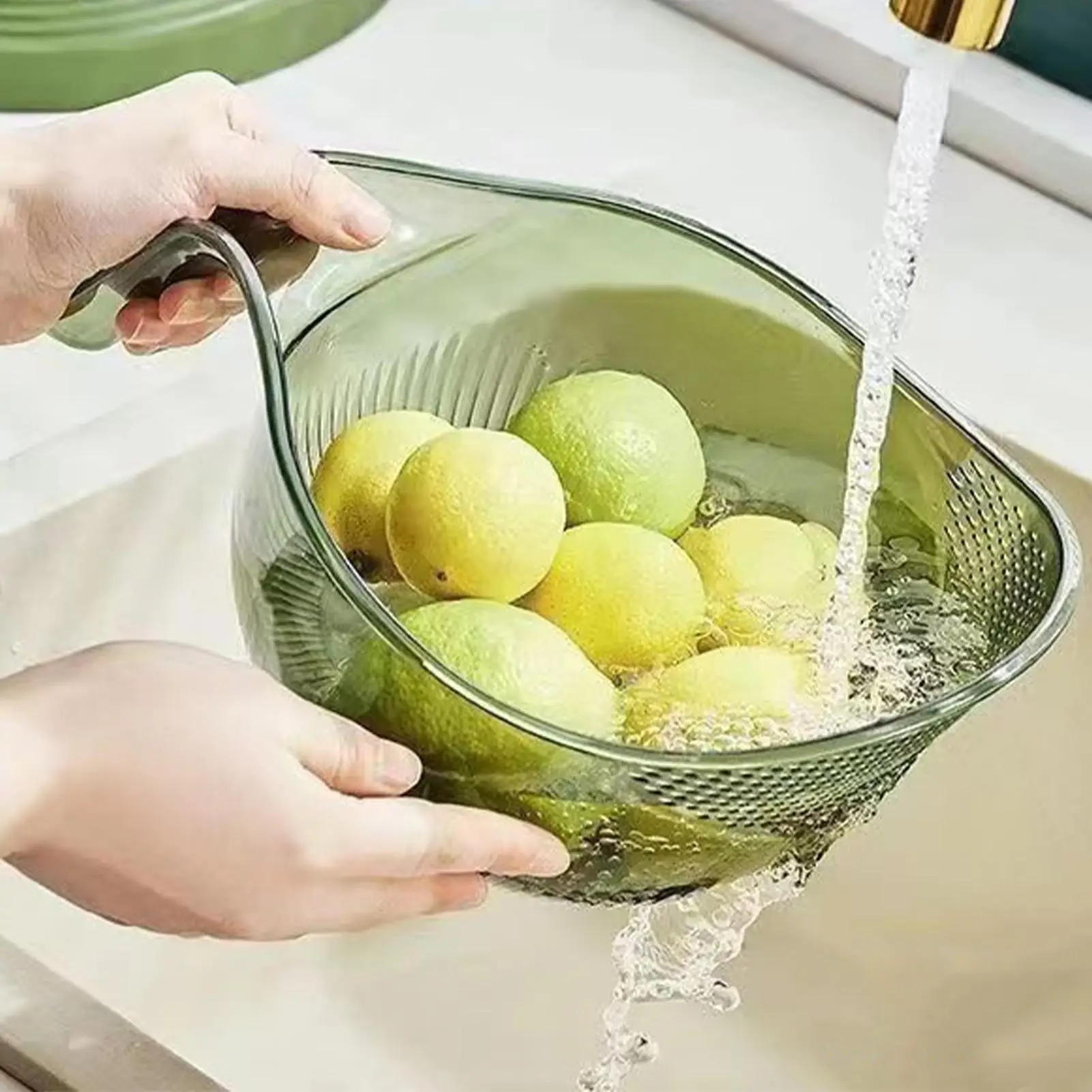 Rice Strainer Large Capacity Washing Kitchen Gadget Rice Cleaner Strainer for Pasta Dumpling Vegetable Beans Berries Household
Rice Strainer Large Capacity Washing Kitchen Gadget Rice Cleaner Strainer for Pasta Dumpling Vegetable Beans Berries Household