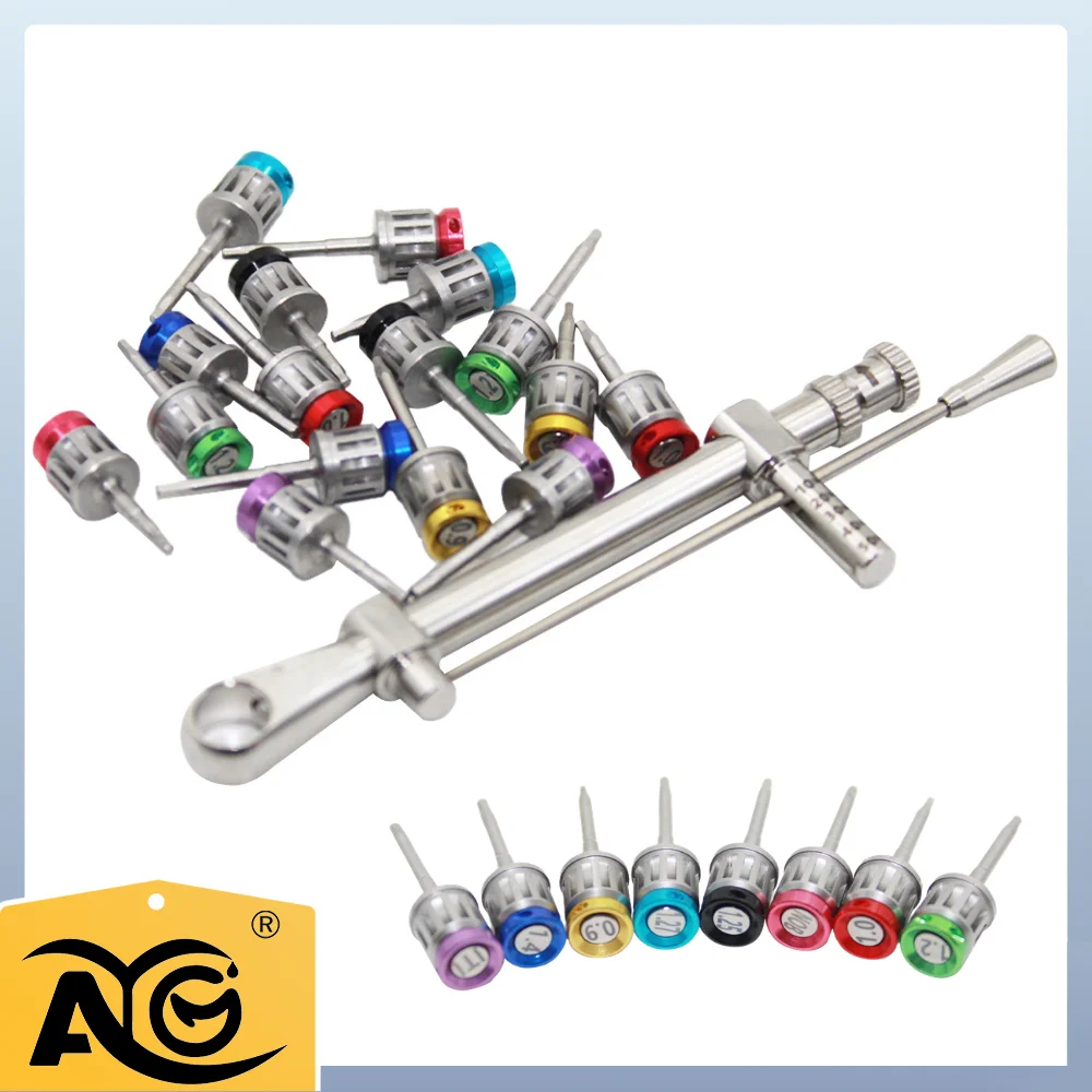 AG 1Pcs Dental Universal Implant Torque Screwdrivers Wrench Universal Prothetic Kit Dentist Materials
AG 1Pcs Dental Universal Implant Torque Screwdrivers Wrench Universal Prothetic Kit Dentist Materials