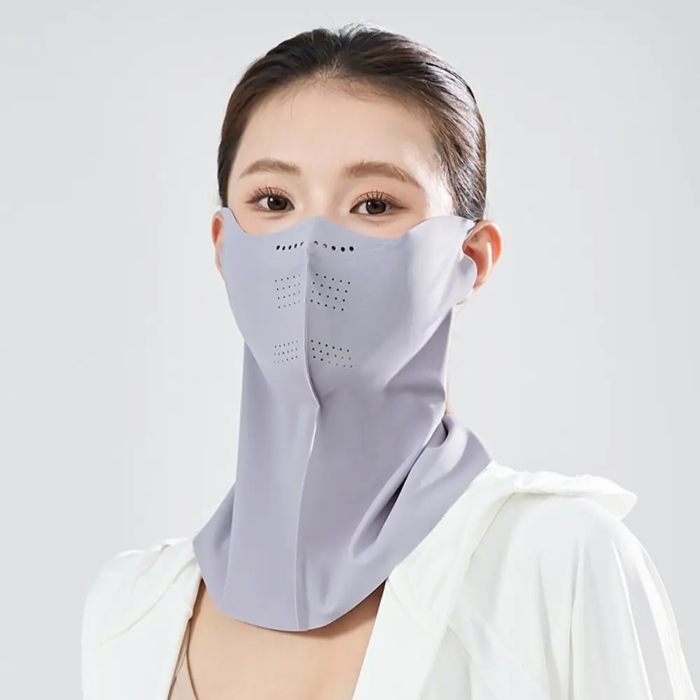 Adjustable Sunscreen Face Scarf Ice Silk Mask Summer Solid Color Sunscreen Mask Face Mask Face Scarves Face Cover Outdoor
Adjustable Sunscreen Face Scarf Ice Silk Mask Summer Solid Color Sunscreen Mask Face Mask Face Scarves Face Cover Outdoor