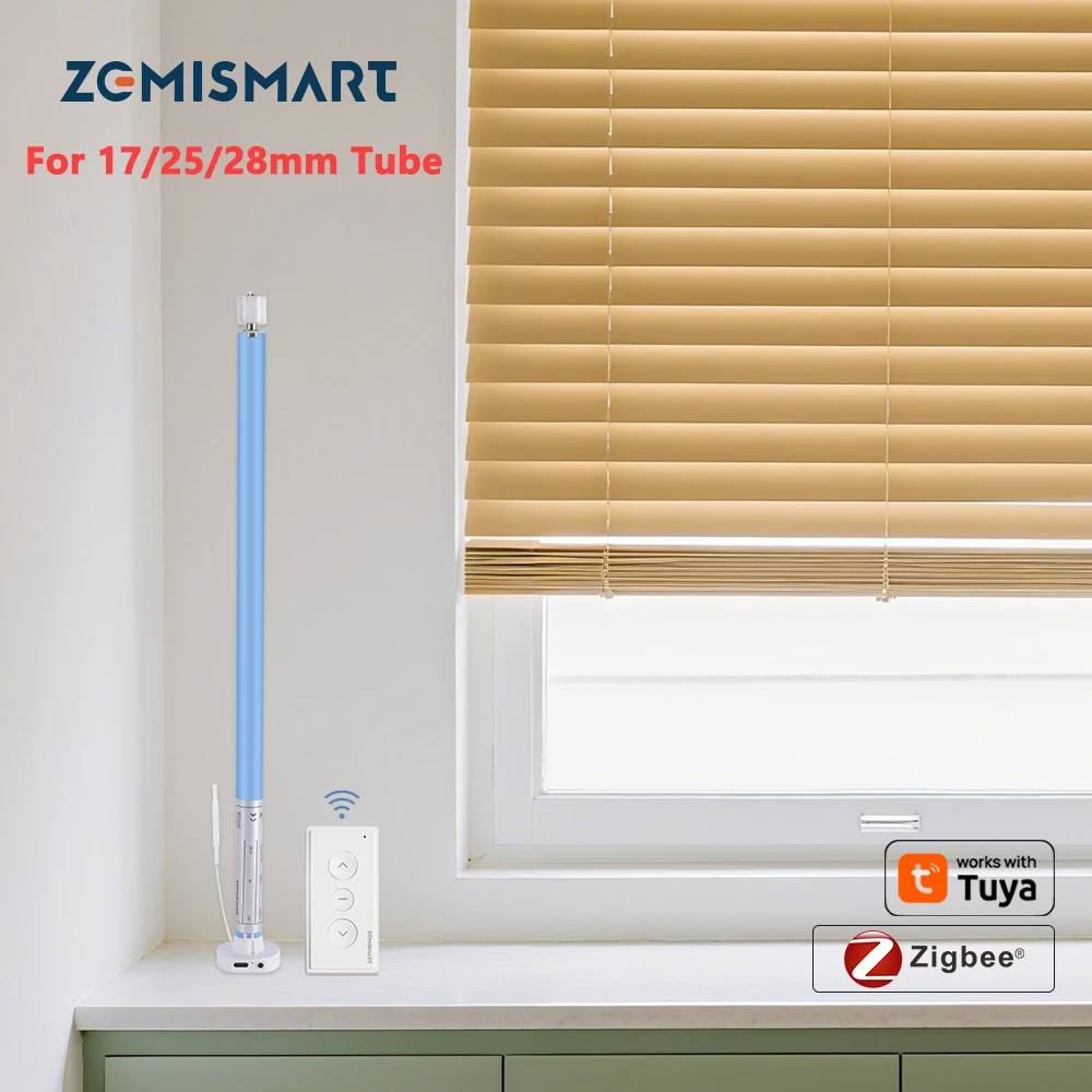 Для трубки 1725, 28 мм, двигатель Tuya Zigbee Roller Shade, встроенный аккумулятор 800 мАч, 16-канальный пульт дистанционного управления с Tuya HomeKit через концентратор M6
Для трубки 1725, 28 мм, двигатель Tuya Zigbee Roller Shade, встроенный аккумулятор 800 мАч, 16-канальный пульт дистанционного управления с Tuya HomeKit через концентратор M6