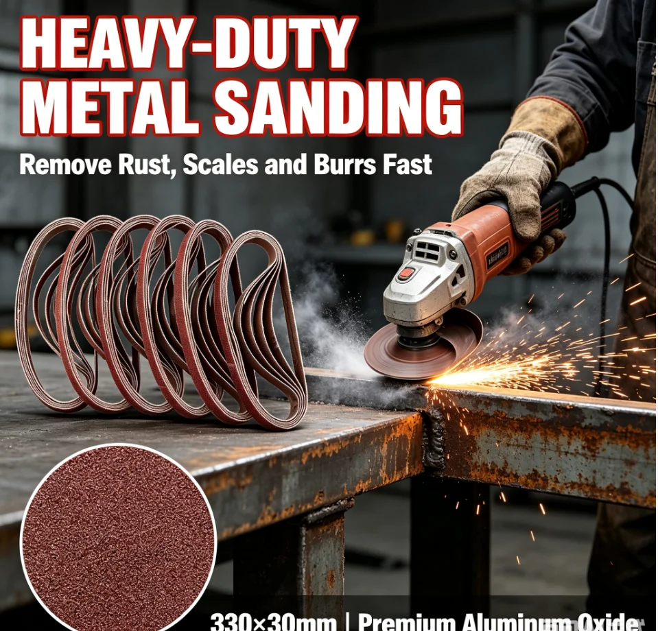 30PCS Sanding Belt 10 X 330 Mm 40 Grit Belt Sander Belts Circular Polishing Abrasive Grinding Polishing Metal Wood Tool
30PCS Sanding Belt 10 X 330 Mm 40 Grit Belt Sander Belts Circular Polishing Abrasive Grinding Polishing Metal Wood Tool