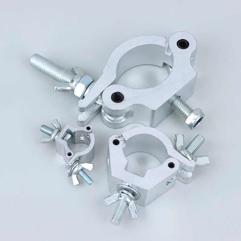 1pcs Aluminum Alloy Stage Lights Truss Clamp DJ Light Clamps Hooks For LED PAR Moving Head Beam Spot Clamps
1pcs Aluminum Alloy Stage Lights Truss Clamp DJ Light Clamps Hooks For LED PAR Moving Head Beam Spot Clamps