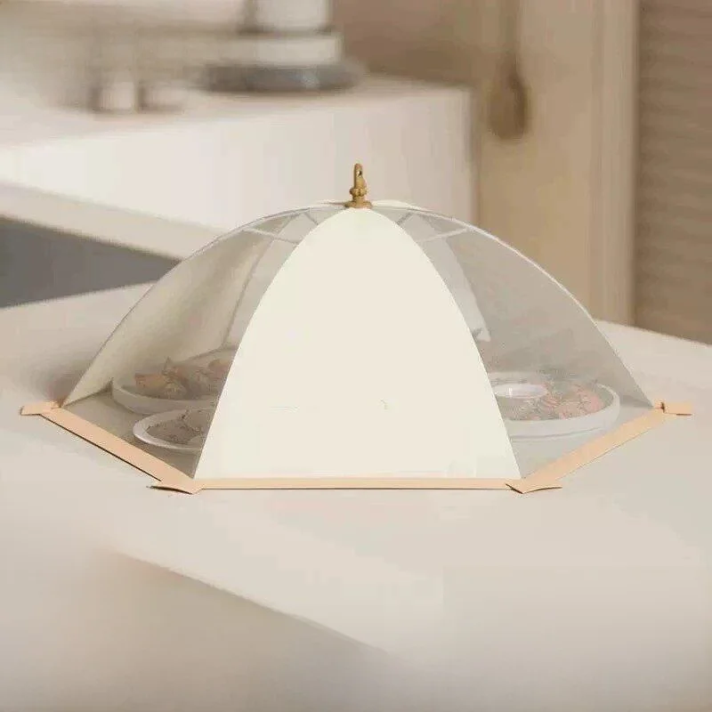 Nordic Style Cream Colored Dustproof Food Cover Foldable Leftovers Dust Cover Home Use Kitchen Accessories Food Storage
Nordic Style Cream Colored Dustproof Food Cover Foldable Leftovers Dust Cover Home Use Kitchen Accessories Food Storage