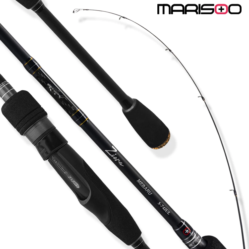 MARISOO ZIORA 2.23m 2-Piece 37 Action UL Carbon Spinning Rod for Blackfish Grouper Sea Fishing
MARISOO ZIORA 2.23m 2-Piece 37 Action UL Carbon Spinning Rod for Blackfish Grouper Sea Fishing