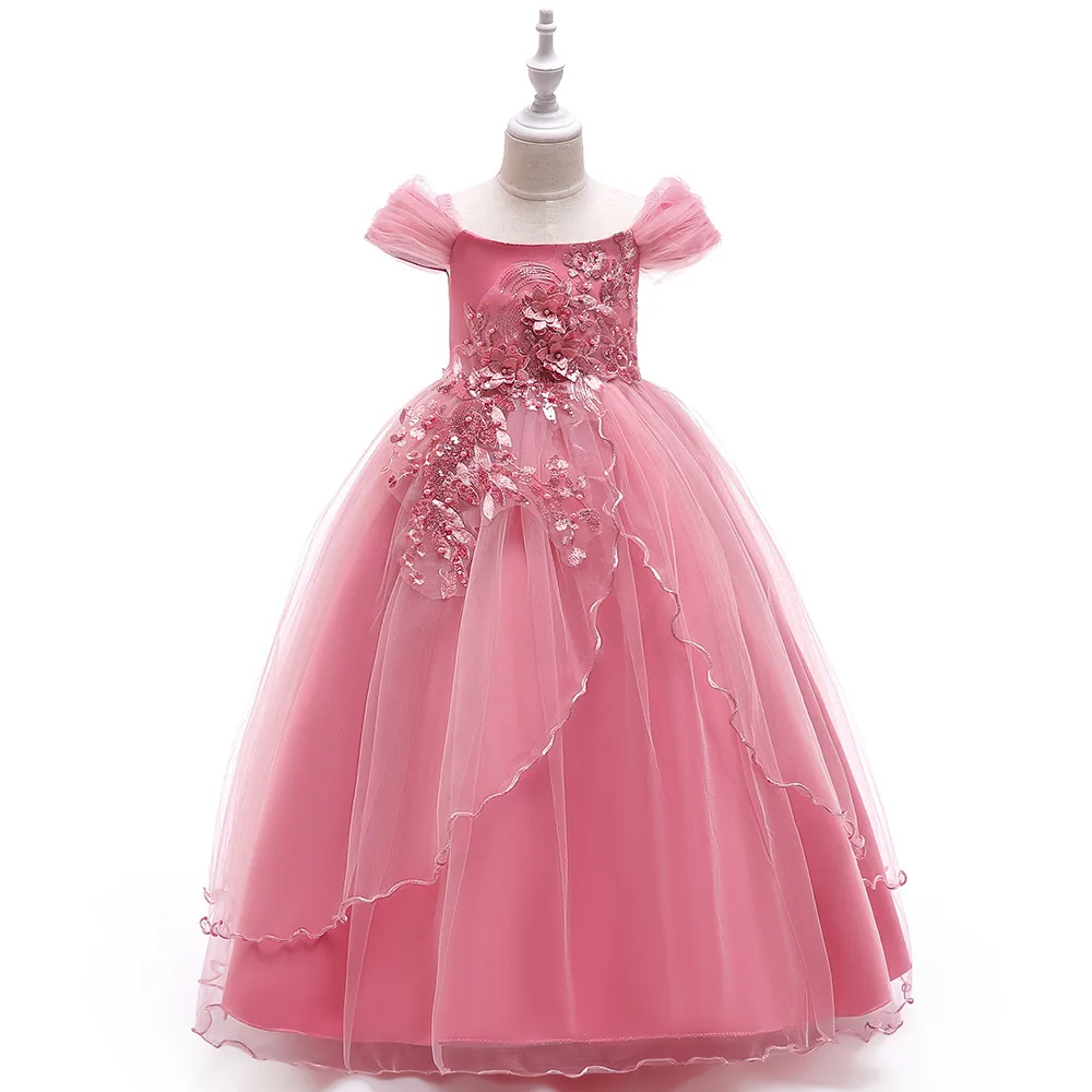 Fashion Flower Girl Dresses for Weddings Lace Mesh Sleeveless Girls Party Dress Summer Children Evening Dresses 4-15 Years
Fashion Flower Girl Dresses for Weddings Lace Mesh Sleeveless Girls Party Dress Summer Children Evening Dresses 4-15 Years