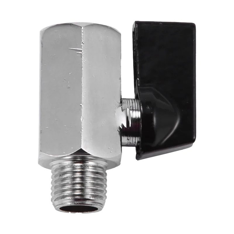 BAAJ-10X Chrome Brass 1/4Inch Bsp Ball Valve Threads Tap Male To Female Air Compressor Hose
BAAJ-10X Chrome Brass 1/4Inch Bsp Ball Valve Threads Tap Male To Female Air Compressor Hose