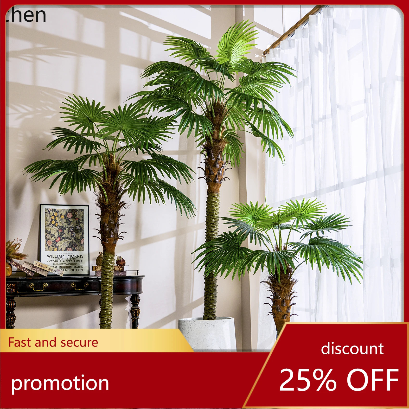 HXL large-scale simulated sunflower palm tree loose-tailed sunflower green plant indoor floor landscaping decorative ornament
HXL large-scale simulated sunflower palm tree loose-tailed sunflower green plant indoor floor landscaping decorative ornament