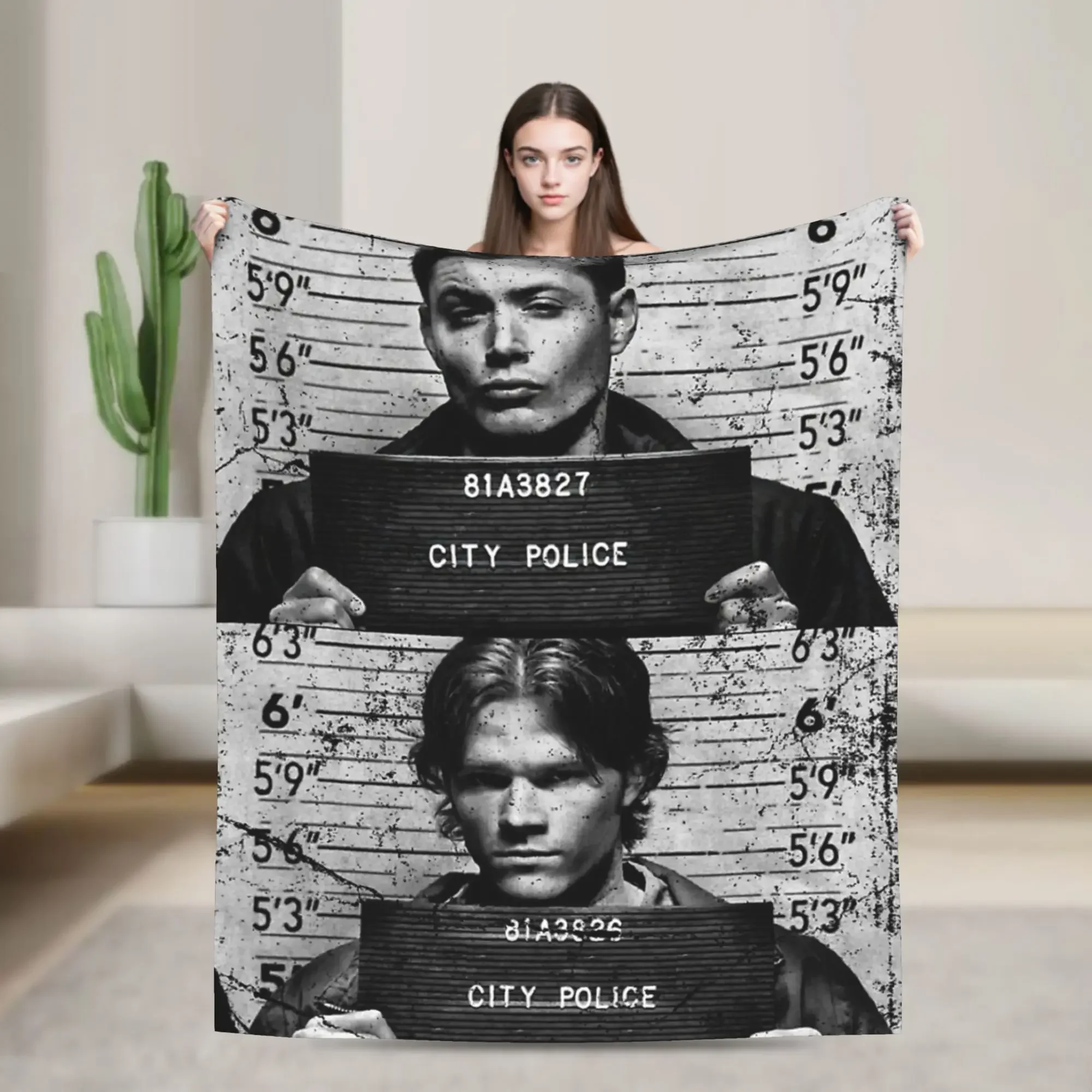 Supernatural JOIN THE HUNT SPN Sam Dean Wanted Flannel Throw Blanket for Bedding Travel Decoration Soft Plush Thin Quilt
Supernatural JOIN THE HUNT SPN Sam Dean Wanted Flannel Throw Blanket for Bedding Travel Decoration Soft Plush Thin Quilt