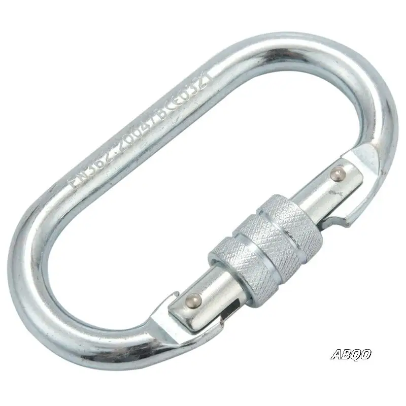 4X O Shape 25KN Alloy Steel Safety Buckle Professional Rock Climbing Carabiner Mountaineering Buckle Main Lock
4X O Shape 25KN Alloy Steel Safety Buckle Professional Rock Climbing Carabiner Mountaineering Buckle Main Lock