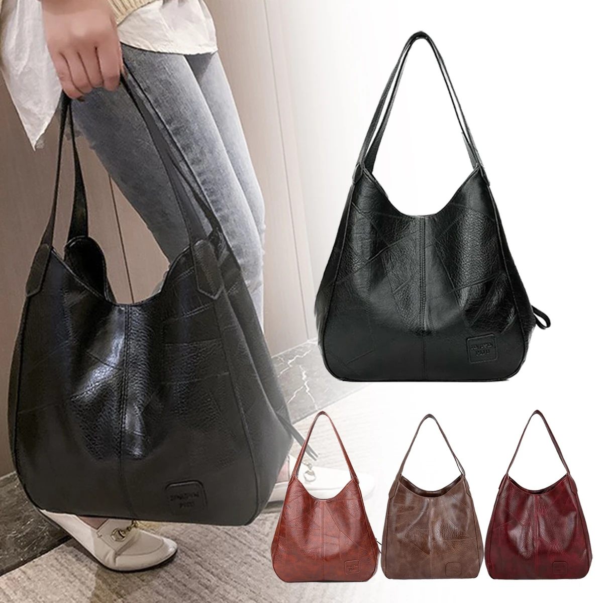 1Pcs Vintage Women's Bag Leather Large Capacity Marble Grain Women's Shoulder Bag Daily Commuter Handbag
1Pcs Vintage Women's Bag Leather Large Capacity Marble Grain Women's Shoulder Bag Daily Commuter Handbag