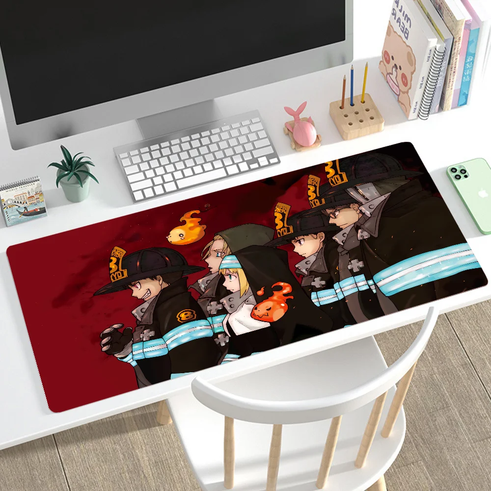 Fire Force Mousepad Mouse Mat Desk Mat With Pad Gaming Accessories Prime Gaming XXL Keyboard Pad Padding Mat
Fire Force Mousepad Mouse Mat Desk Mat With Pad Gaming Accessories Prime Gaming XXL Keyboard Pad Padding Mat