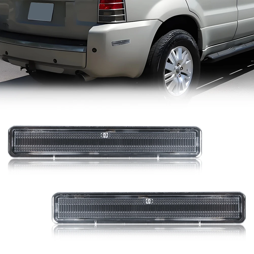 2Pcs For 2005 2006 2007 Mercury Mariner Rear Reflector Light Side Marker Light Fender Light Turn Signal Light Cover No Bulb
2Pcs For 2005 2006 2007 Mercury Mariner Rear Reflector Light Side Marker Light Fender Light Turn Signal Light Cover No Bulb
